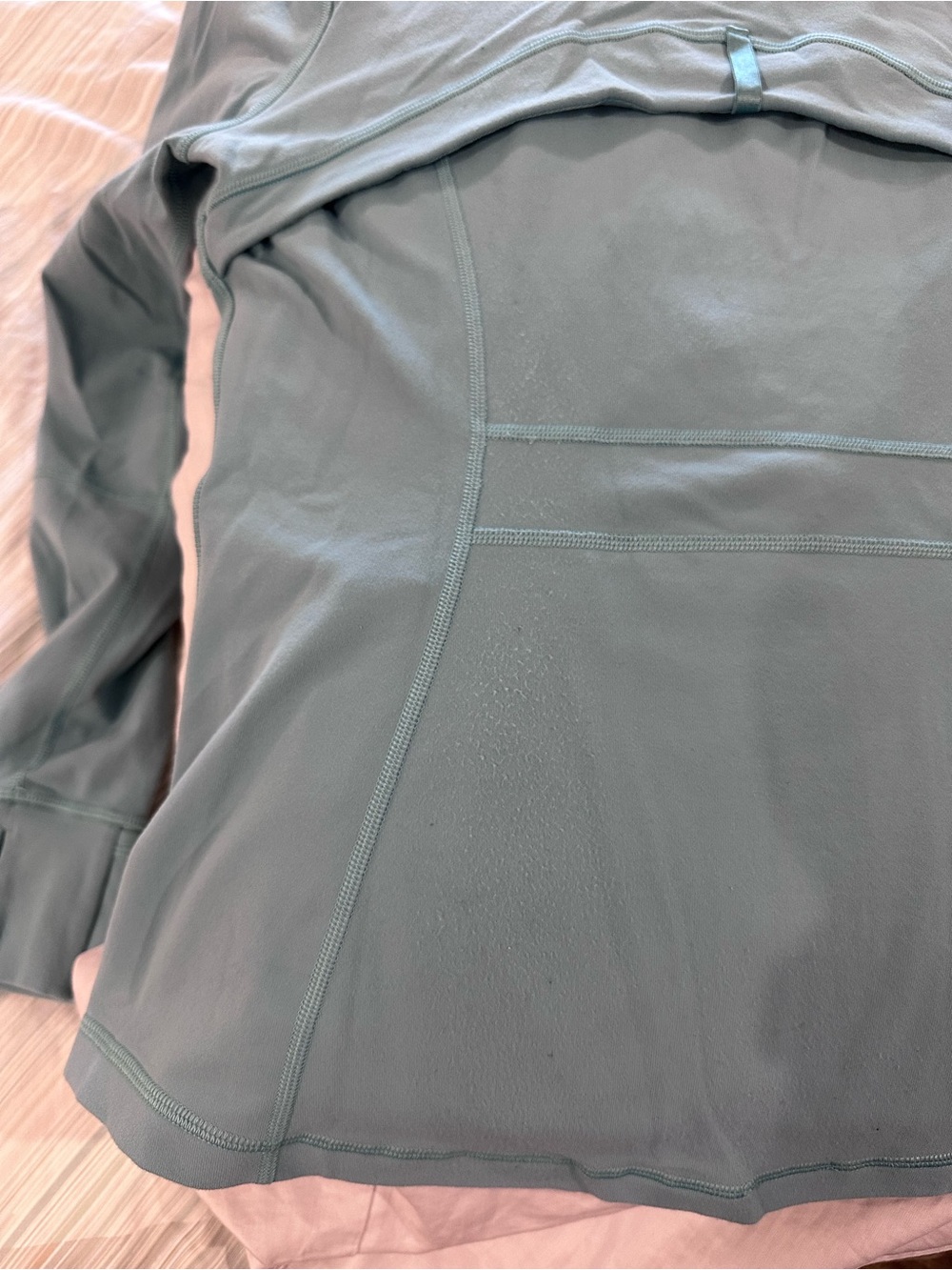 Lululemon Define Jacket Lion Size 10 Tidal Teal - Picture 4 of 4